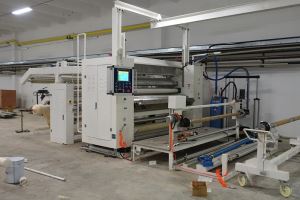 PUR Hot Melt Glue Sofa Fabric Laminating Machine